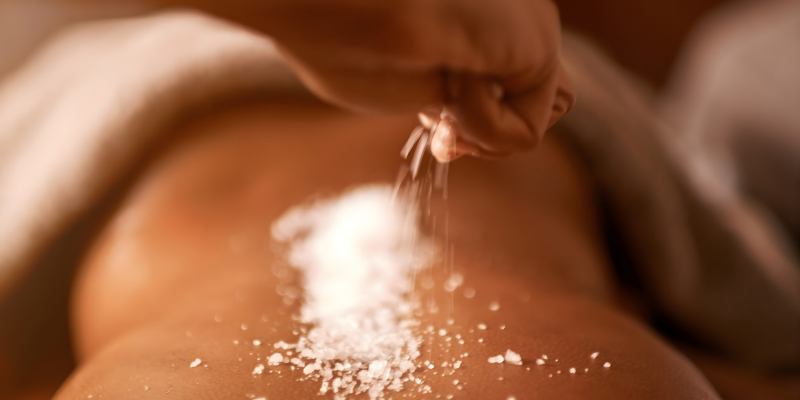 Trattamenti con sali e fanghi marini